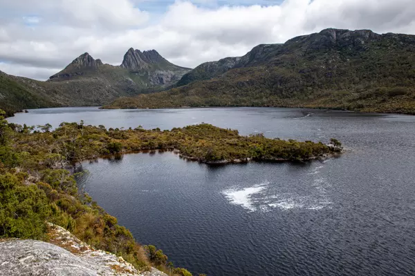 Tolle Landschaft im Cradle Mountain Nationalpark auf Tasmanien