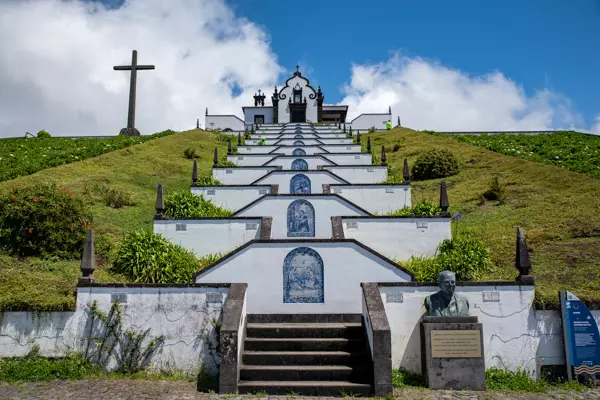 Kapelle Ermida de Nossa Senhora da Paz auf Sao Miguel, Azoren