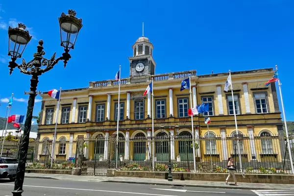 Rathaus von Saint Denis auf La Reunion