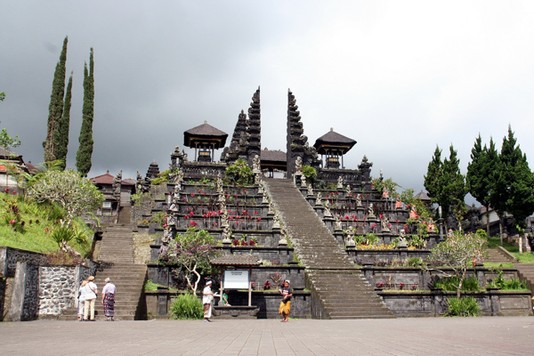 Größter und ältester Tempel Pura Besakih, Bali, Indonesien