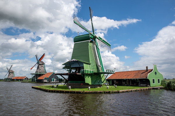 Windmühlen in Zaanse Schands, Niederlande
