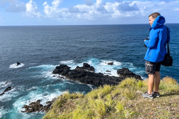 Mark an der Westküste von Sao Miguel, Azoren