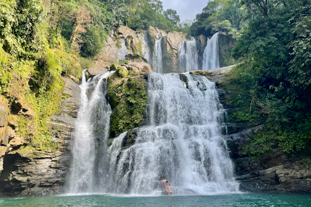 Nauyaca Wasserfälle in der Nähe von Dominical, Costa Rica
