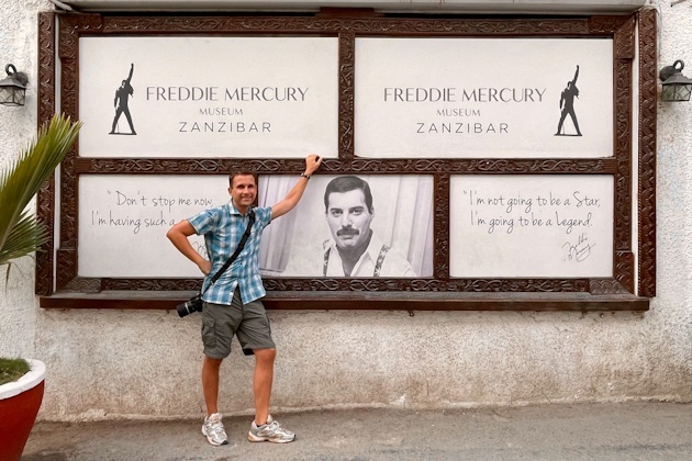 Freddy Mercury wurde in Stone Town auf Sansibar geboren, Tansania