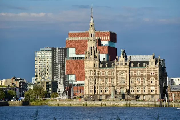 Museum aan de Stroom und Loodswezen in Antwerpen, Belgien