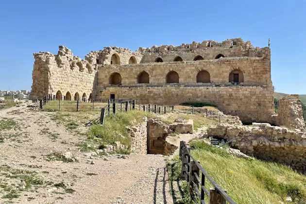 Burg von Kerak in Jordanien