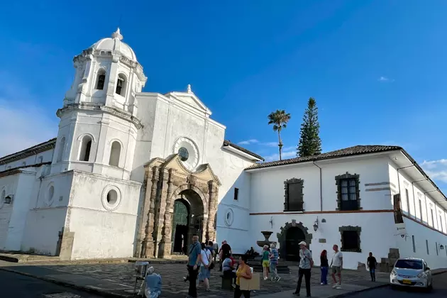Kirche in Popayan, Kolumbien