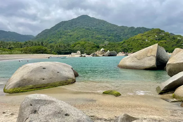Strand Avenilla im Tayrona Nationalpark, Kolumbien