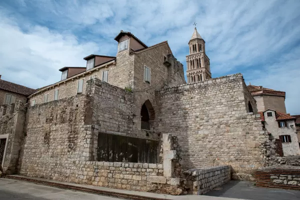 Historische Gebäude in Split, Kroatien