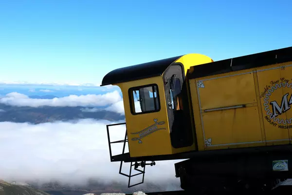 Der Mount Washington in New Hampshire ist mit seinen 1.917 Metern der höchste Berg im Nordosten der USA.