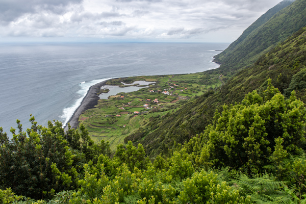 Fajã dos Cubre auf der Insel Sao Jorge, Azoren