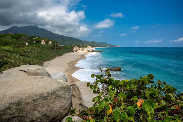 Strand im Tayrona Nationalpark, Kolumbien