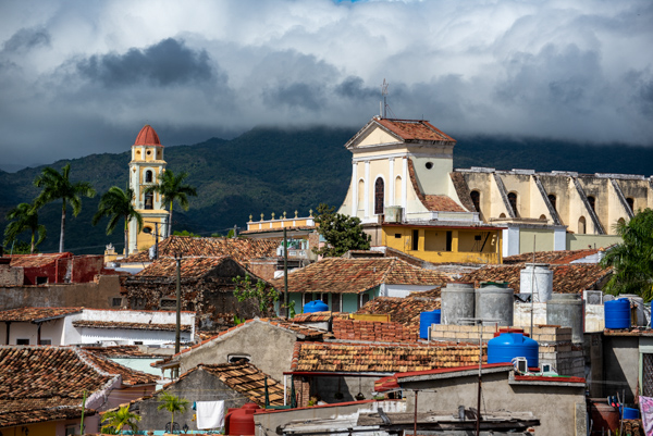 Blick über die Dächer von Trinidad, Kuba