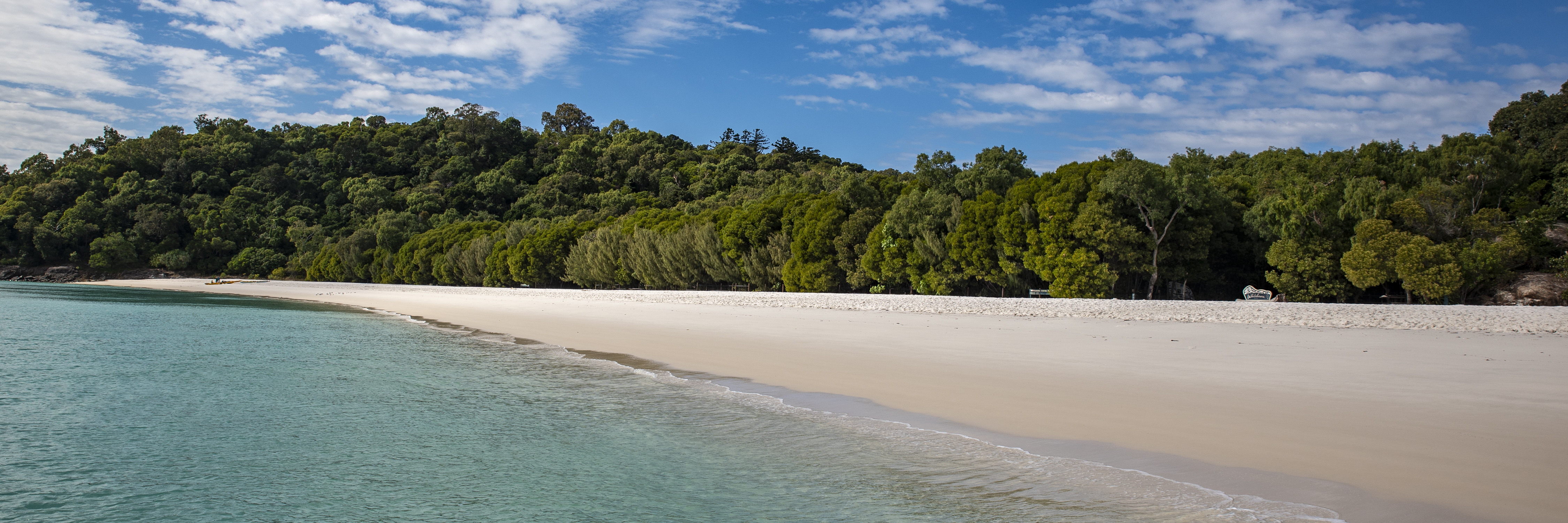 Whitehaven Beach auf den Whitsunday Islands in Queensland, Australien